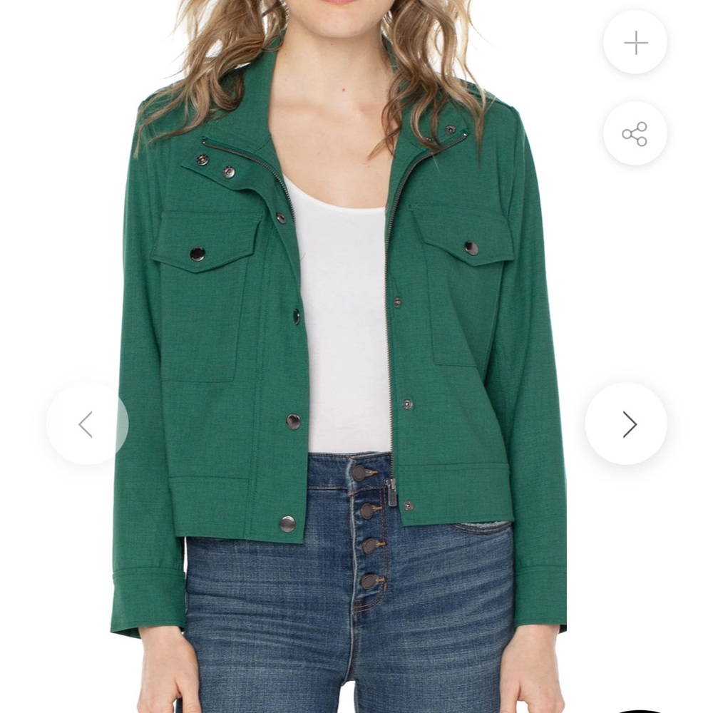UTILITY CROP JACKET